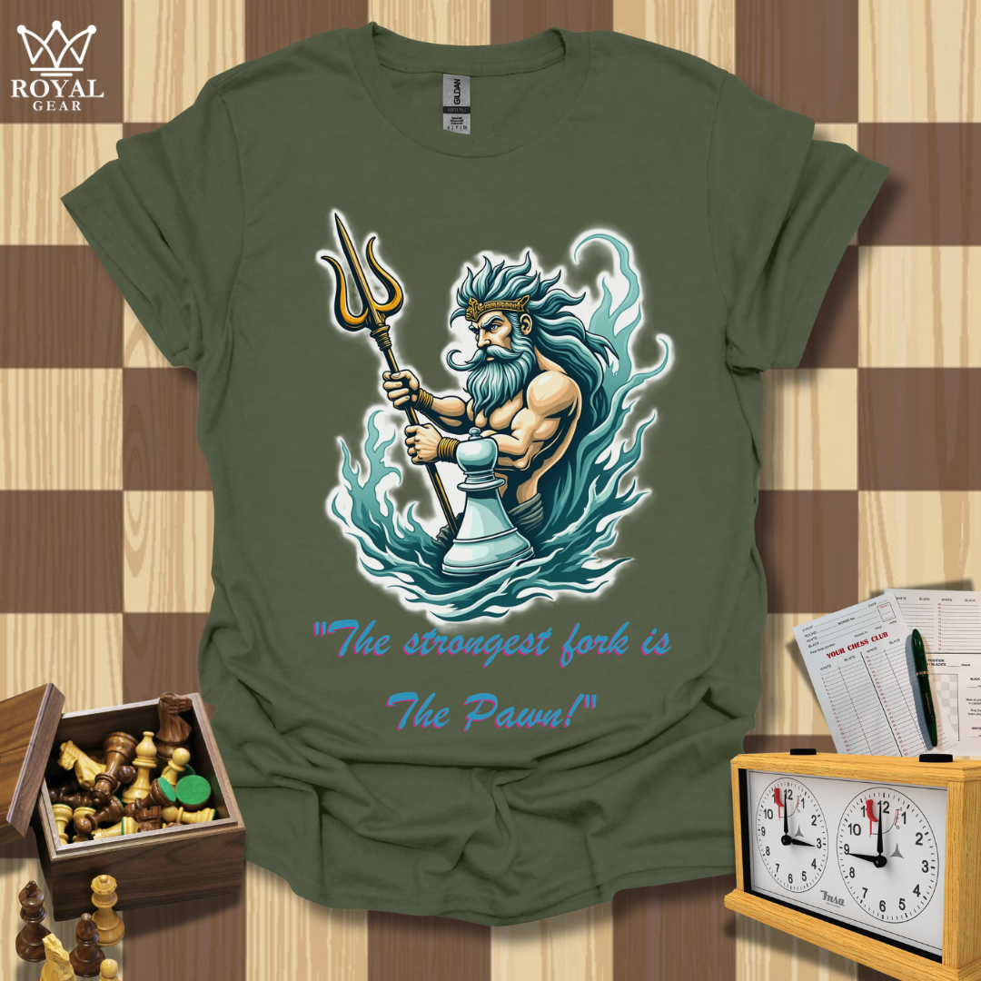 Poseidons Fork Chess T-Shirt