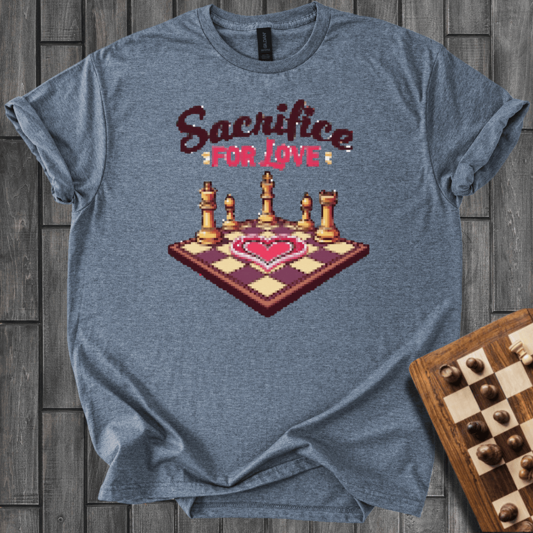 Sacrifice For Love Chess T-Shirt