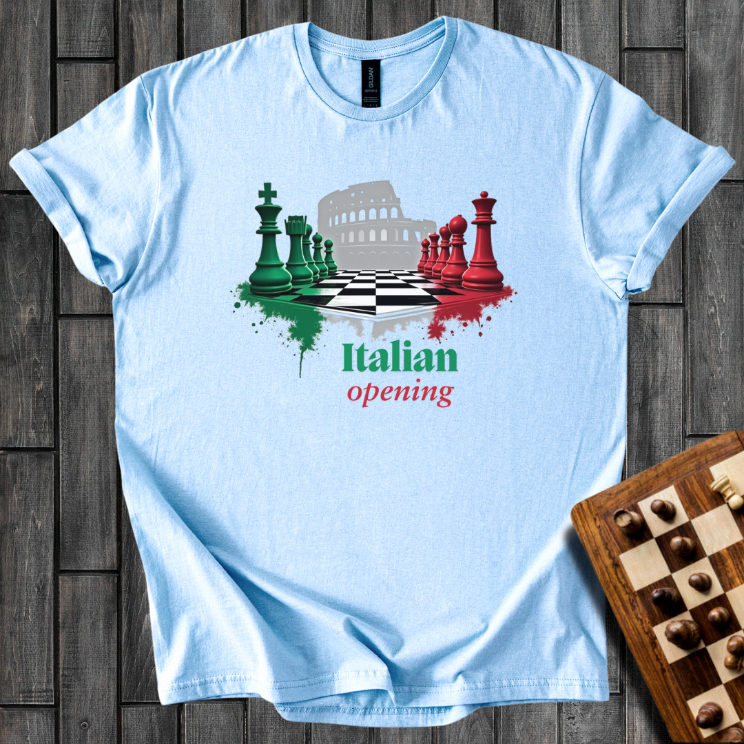Italian Opening Chess T-Shirt