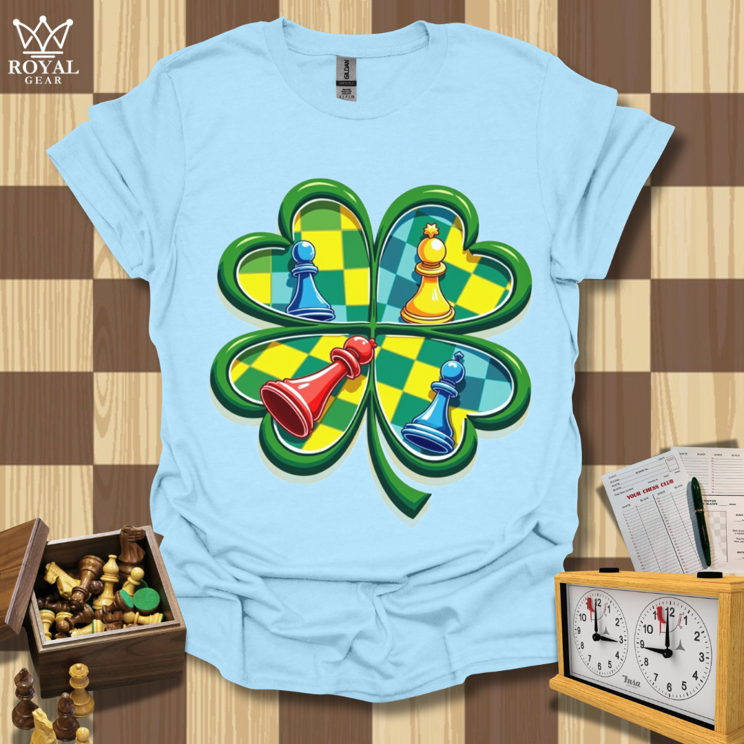 Lucky Chess Clover T-Shirt