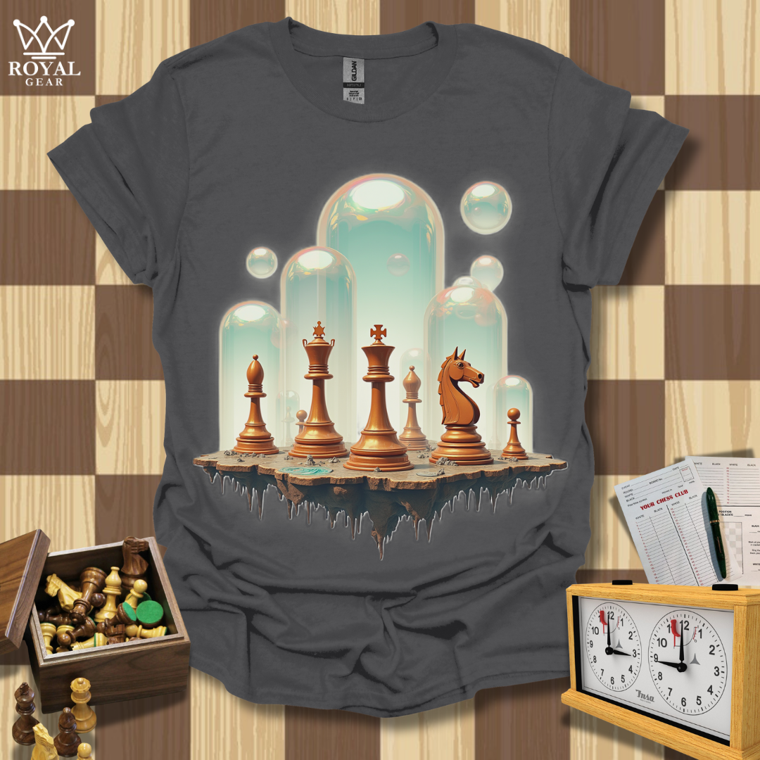 Retro Futurism Chess T-Shirt