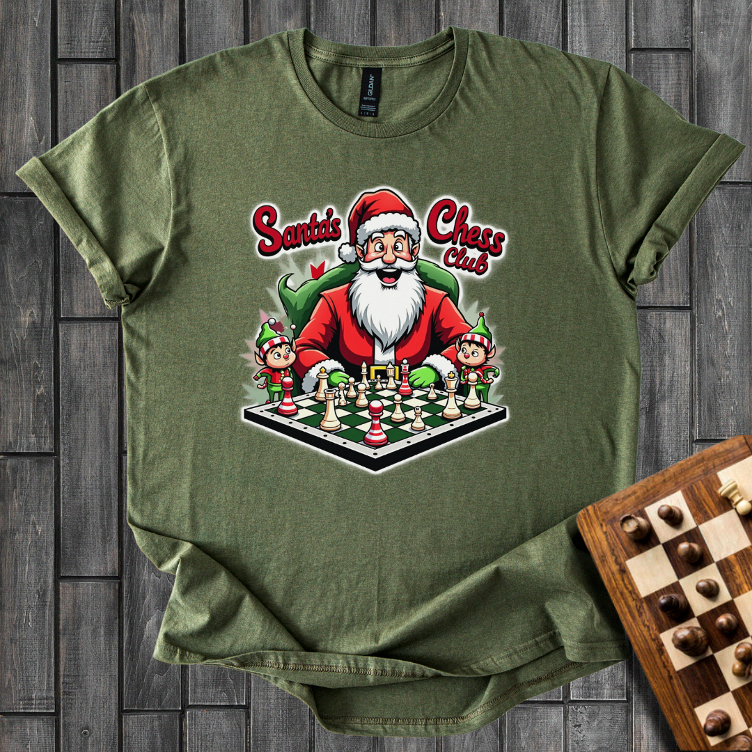 Santa Strategists Chess T-Shirt