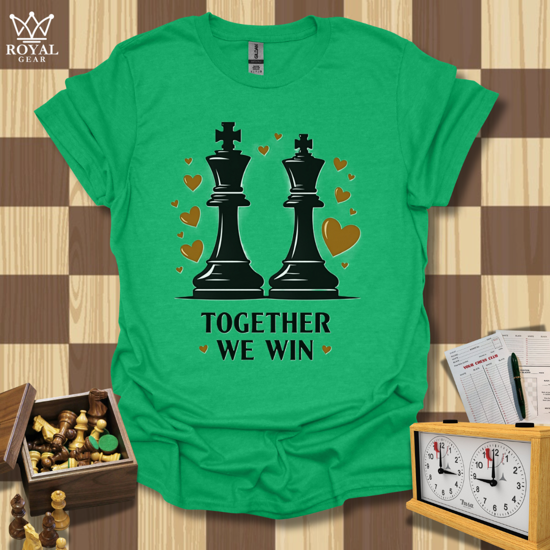 Together We Win Chess T-Shirt