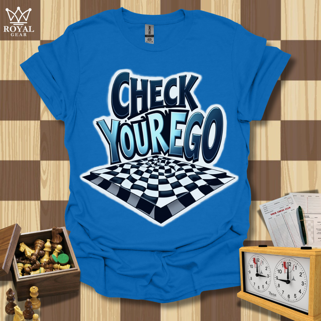 Check Your Ego Chess T-Shirt