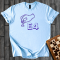 1. e4 Chess T-Shirt