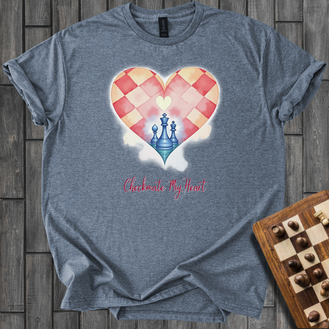 Checkmate My Heart Chess T-Shirt