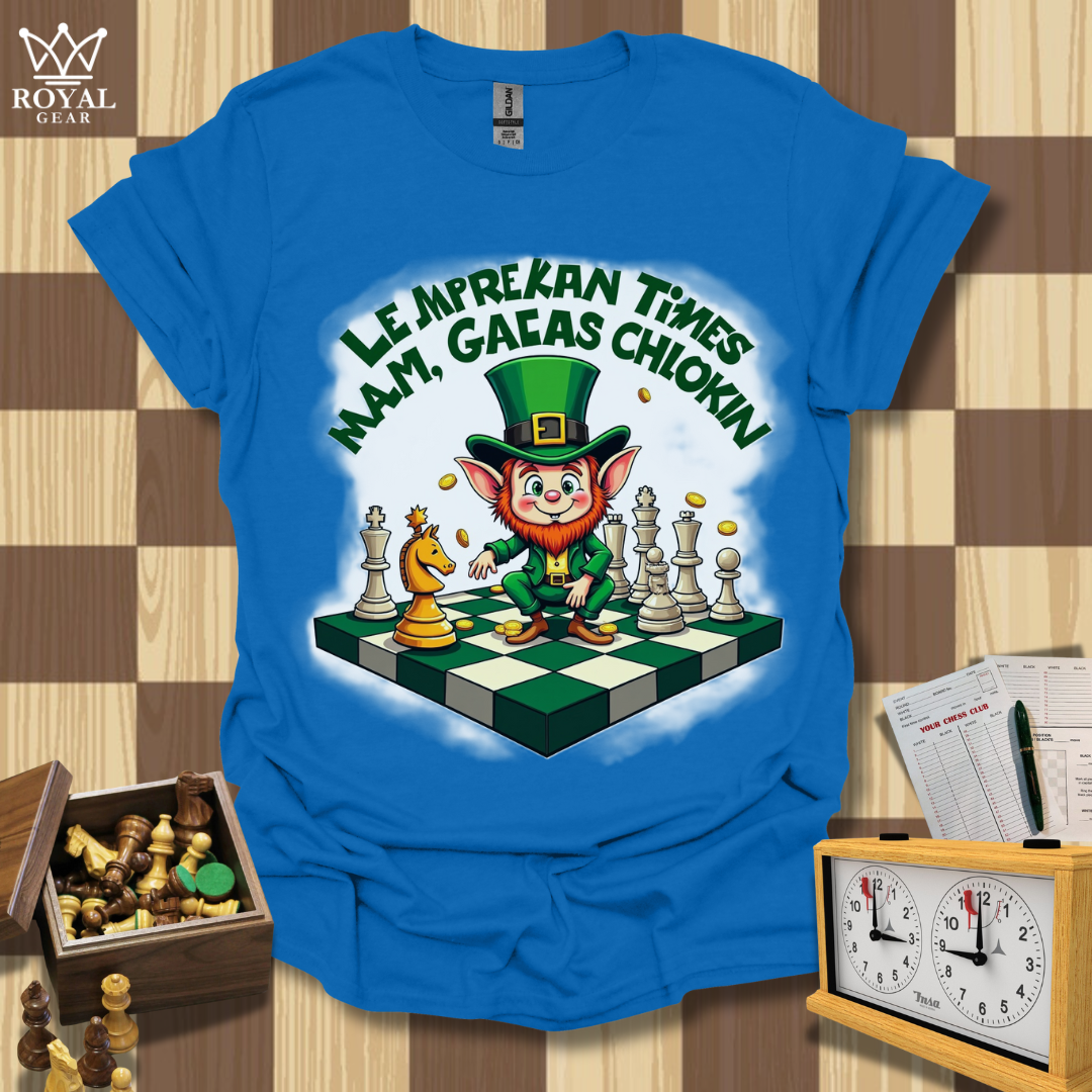 St. Patrick’s Day Leprechaun Chess T-Shirt