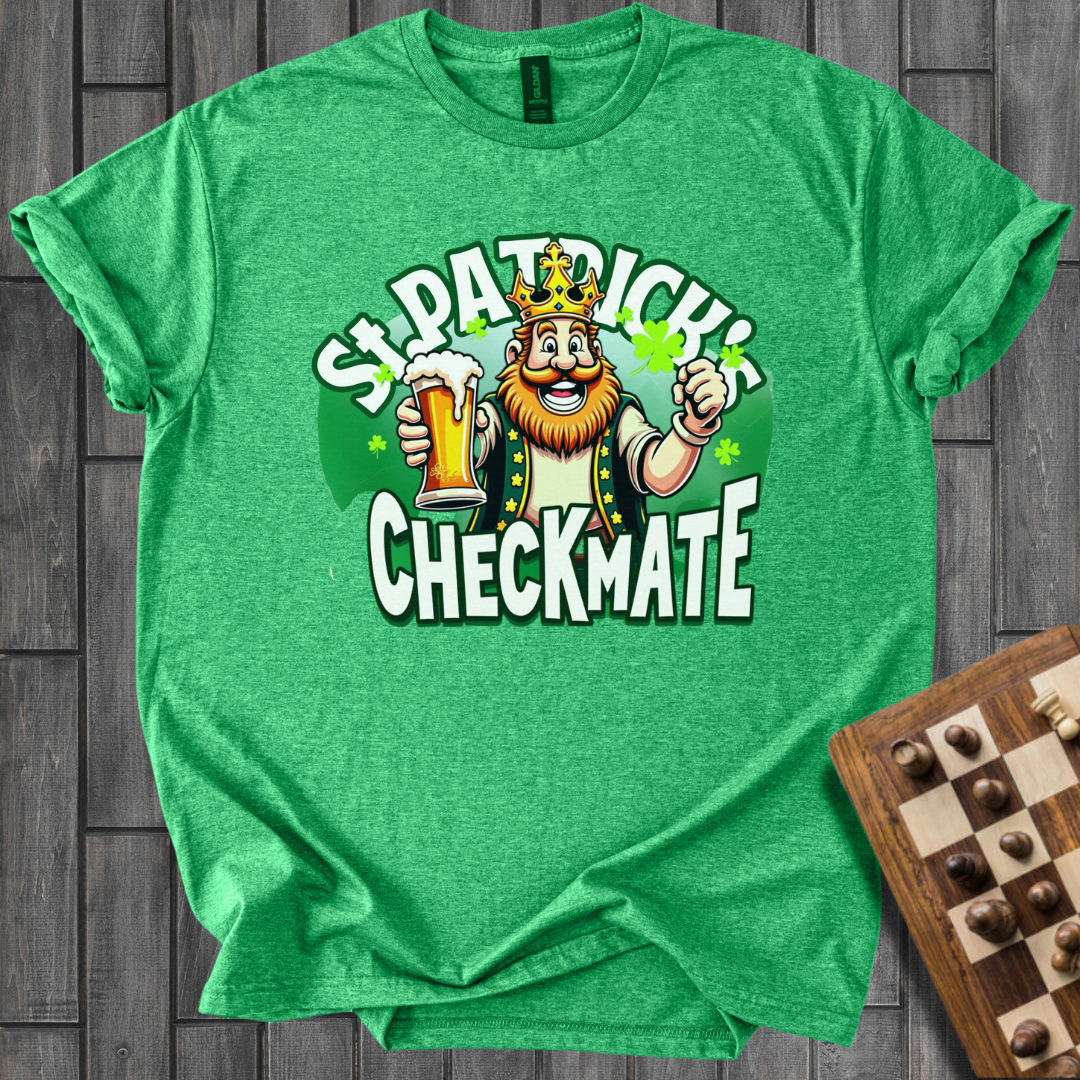 St. Patrick's Checkmate Chess T-Shirt