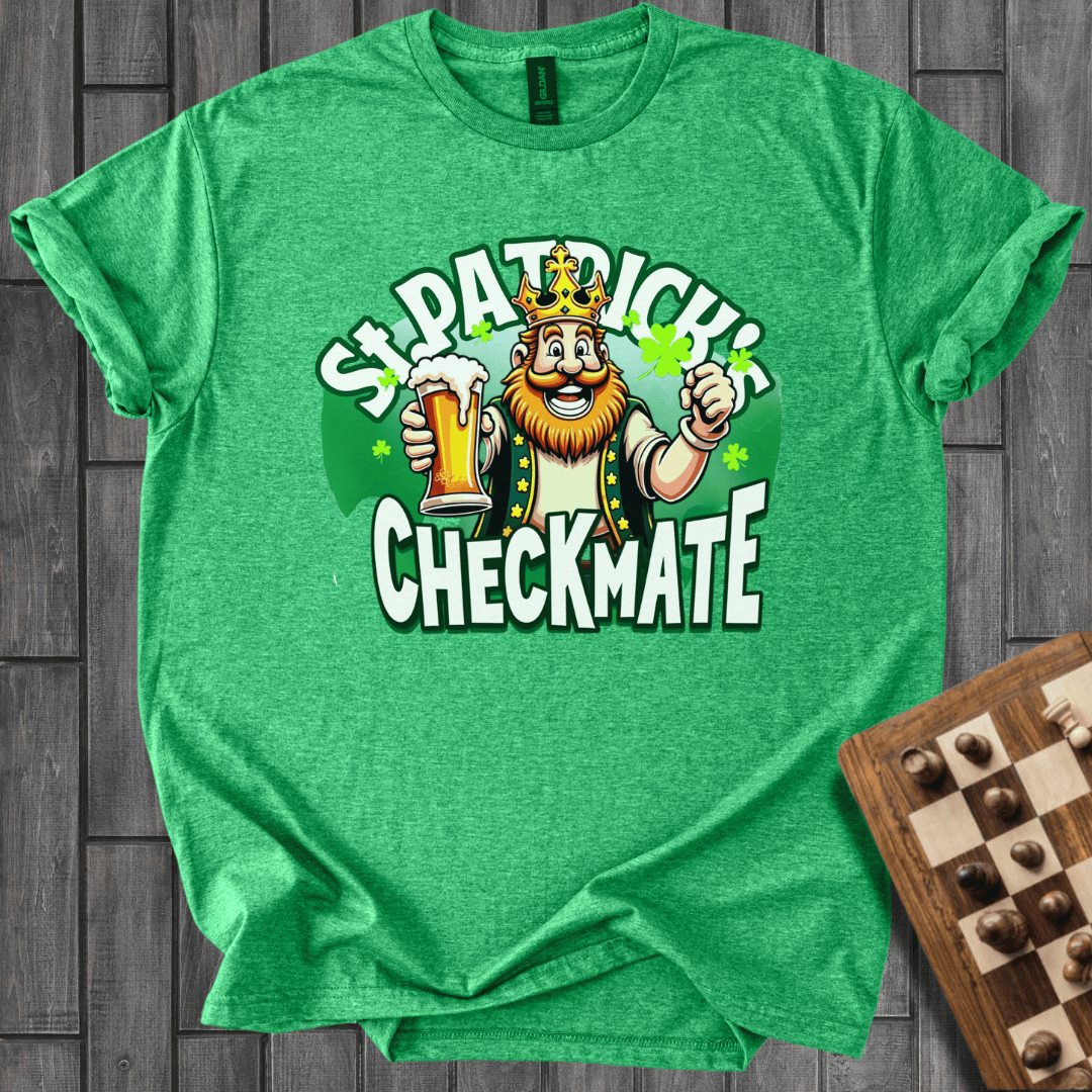 St. Patrick's Checkmate Chess T-Shirt