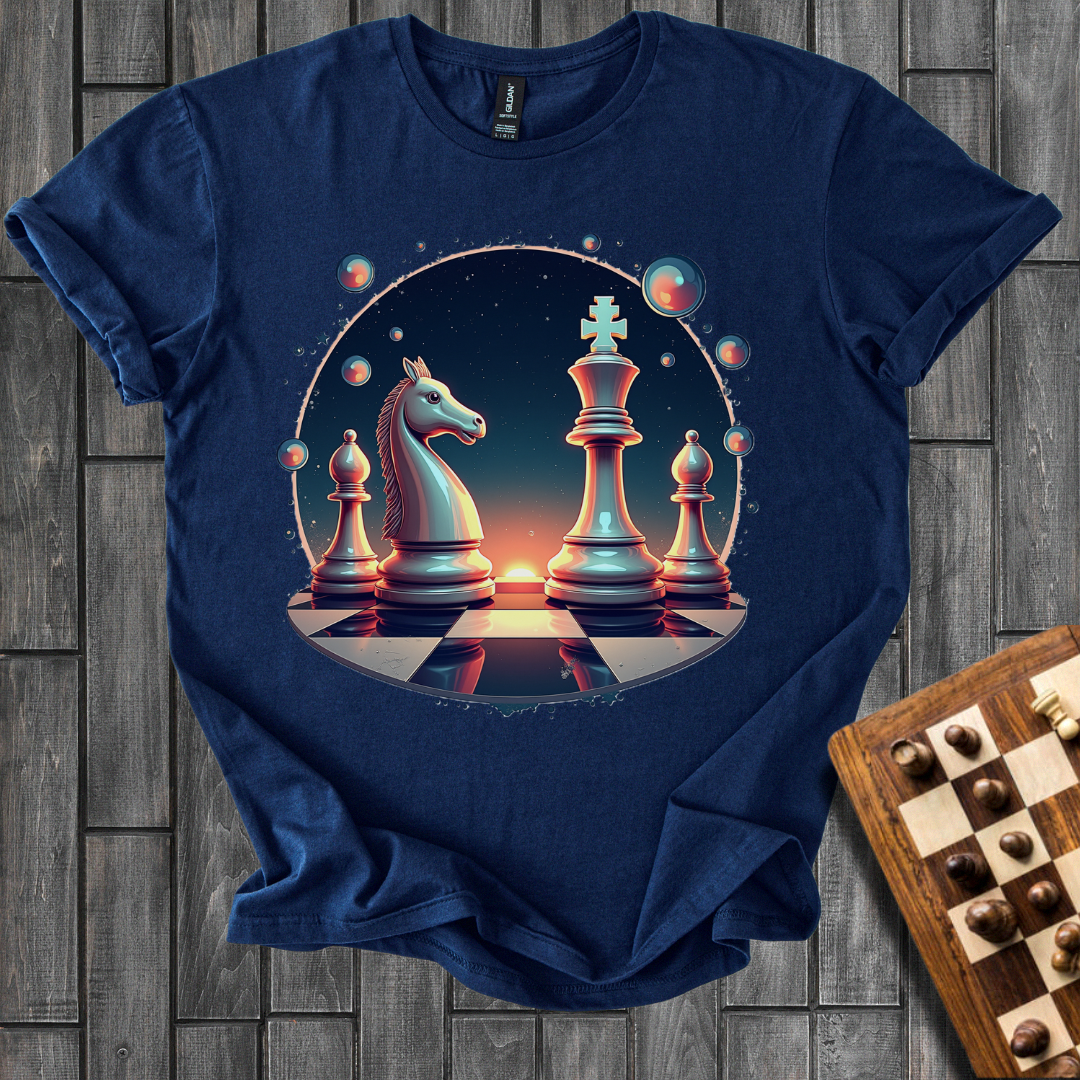 Nightfall Knights Chess T-Shirt