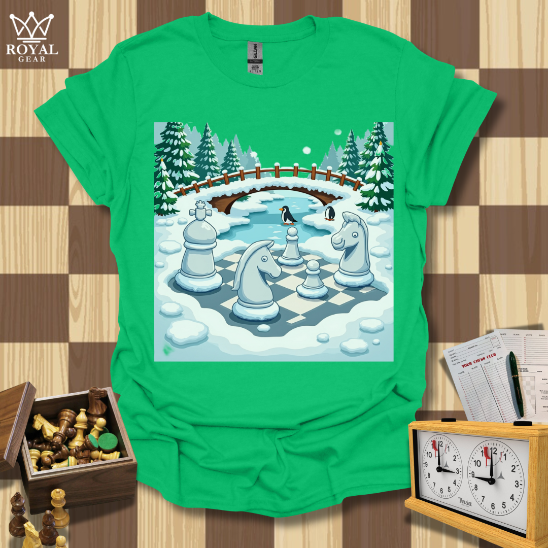 Winter Wonderland Chess T-Shirt