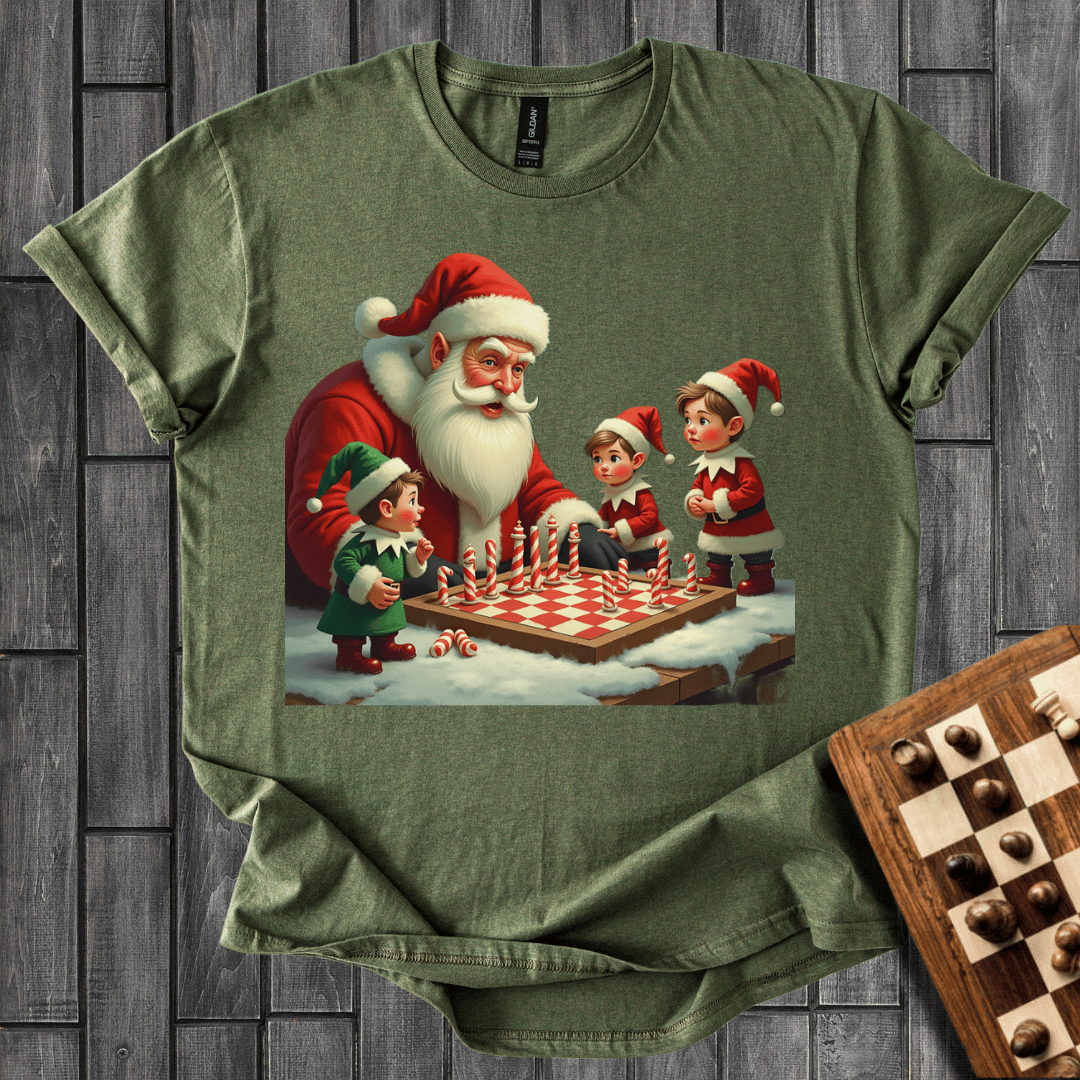 Santa's Chess School T-Shirt