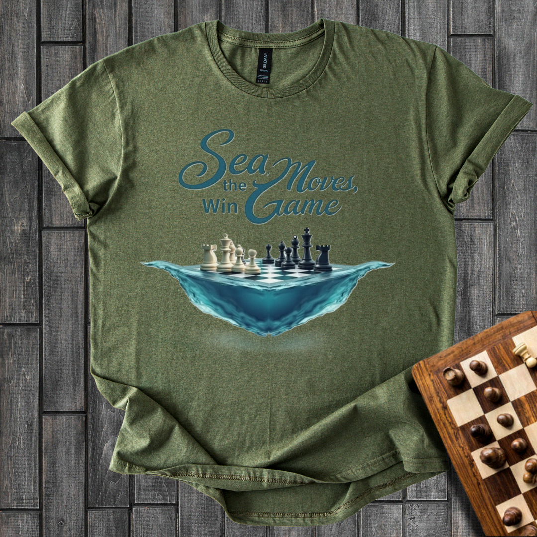 Ocean Checkmate Chess T-Shirt