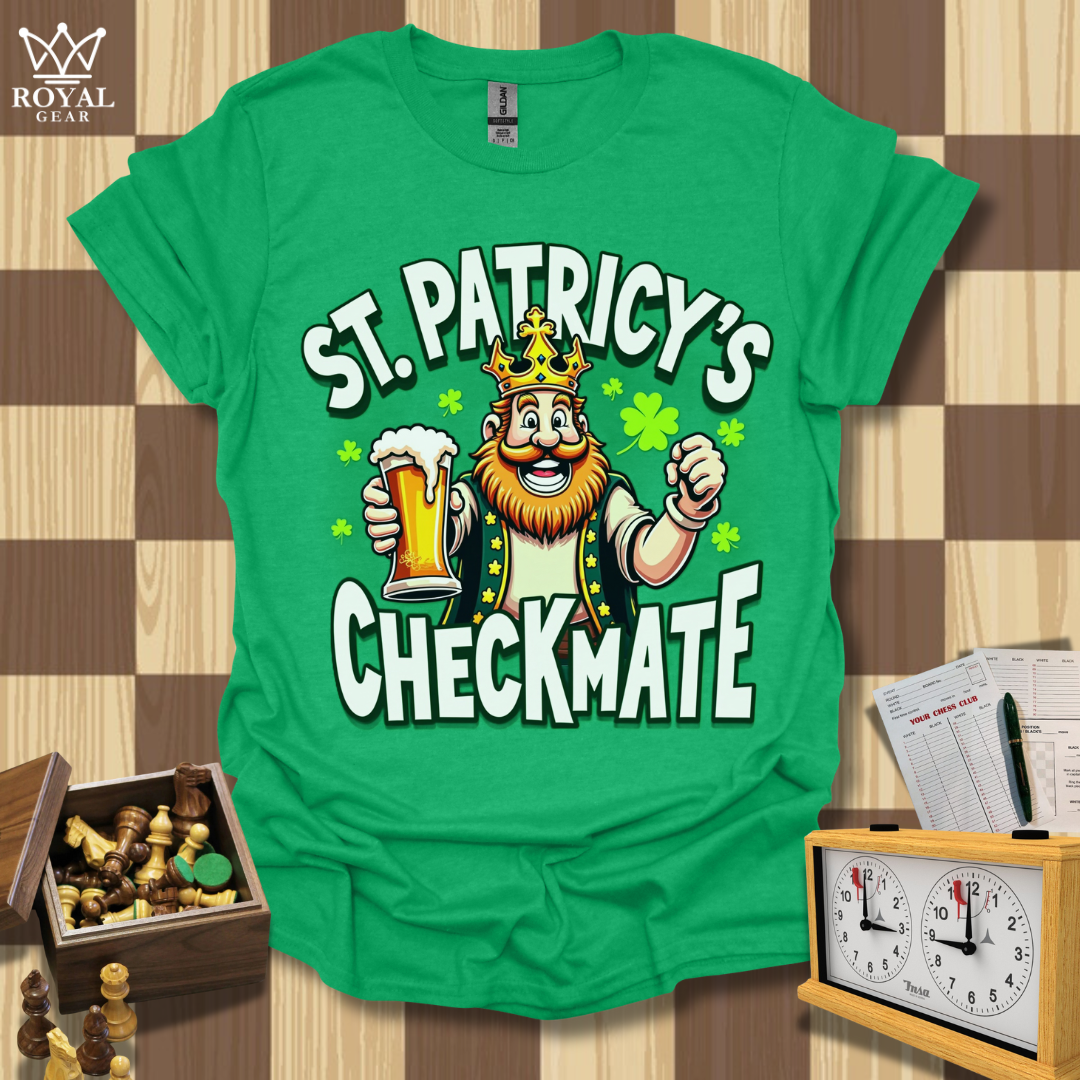 St. Patrick's Checkmate Chess T-Shirt