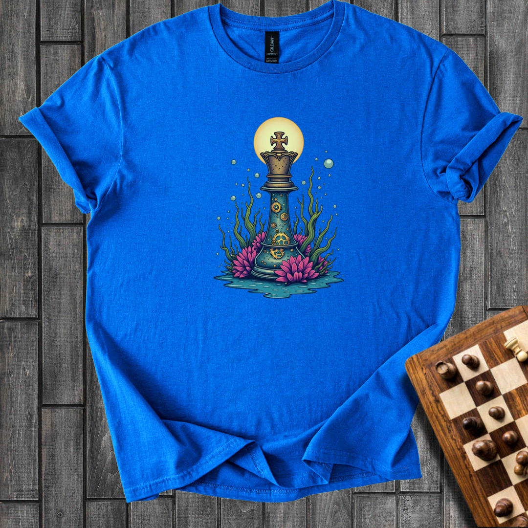 Steampunk Reef Chess T-Shirt