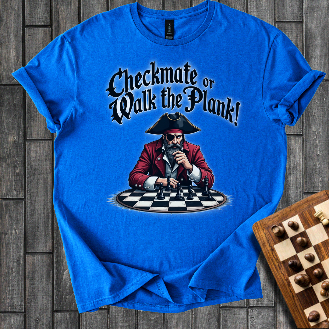Pirate Gambit Chess T-Shirt