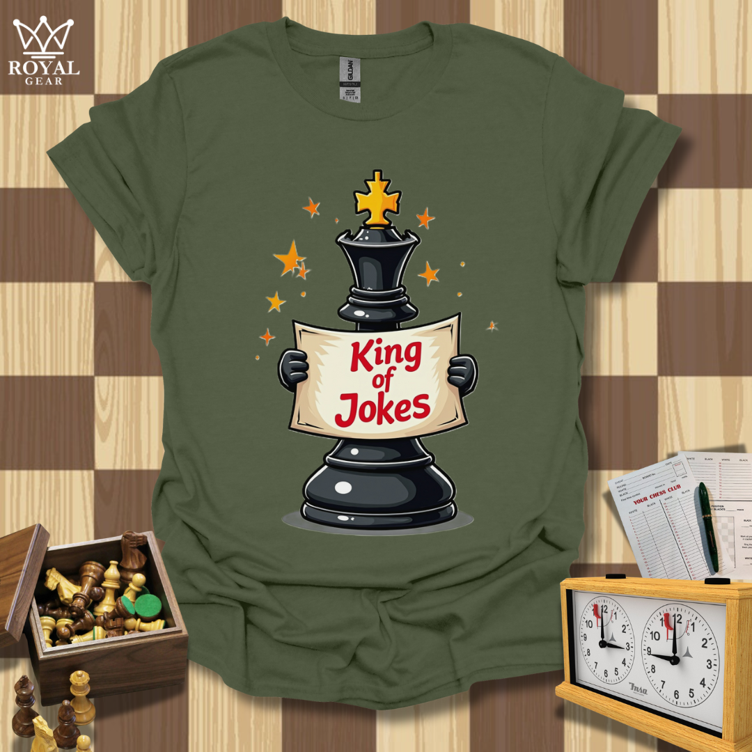 King of Jokes Chess T-Shirt