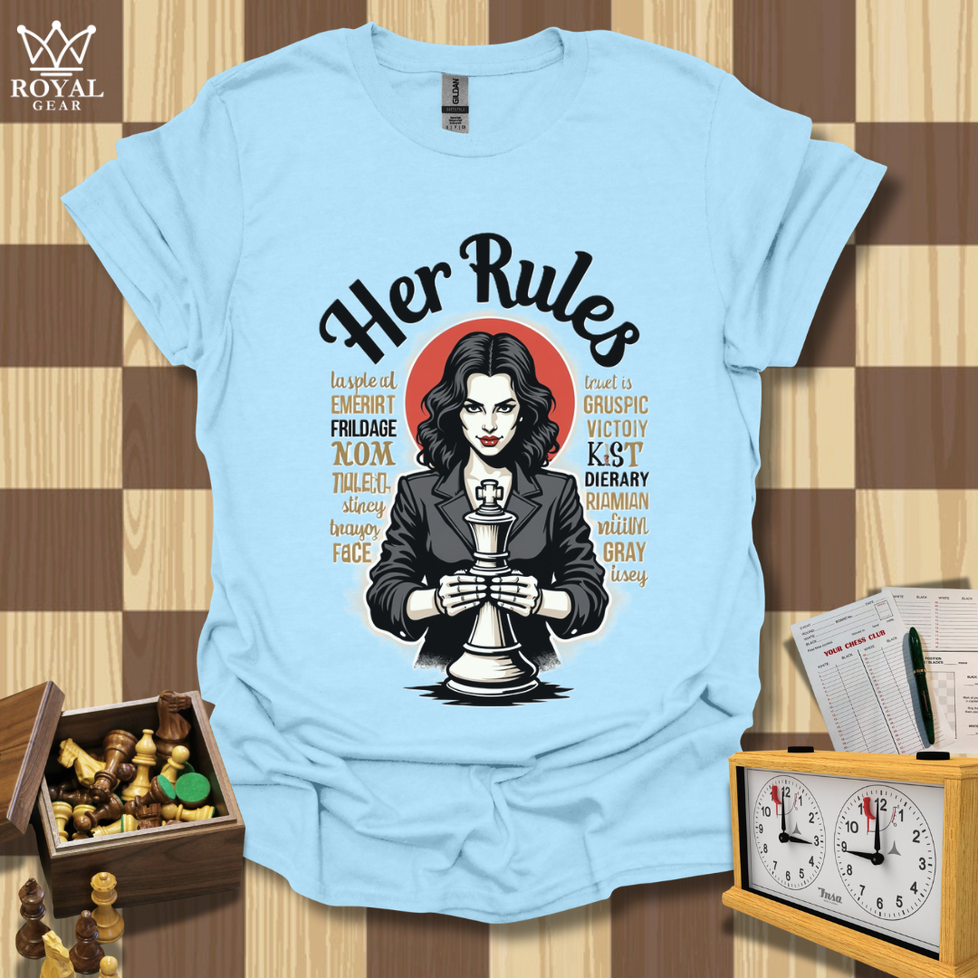 Queen Moves Chess T-Shirt