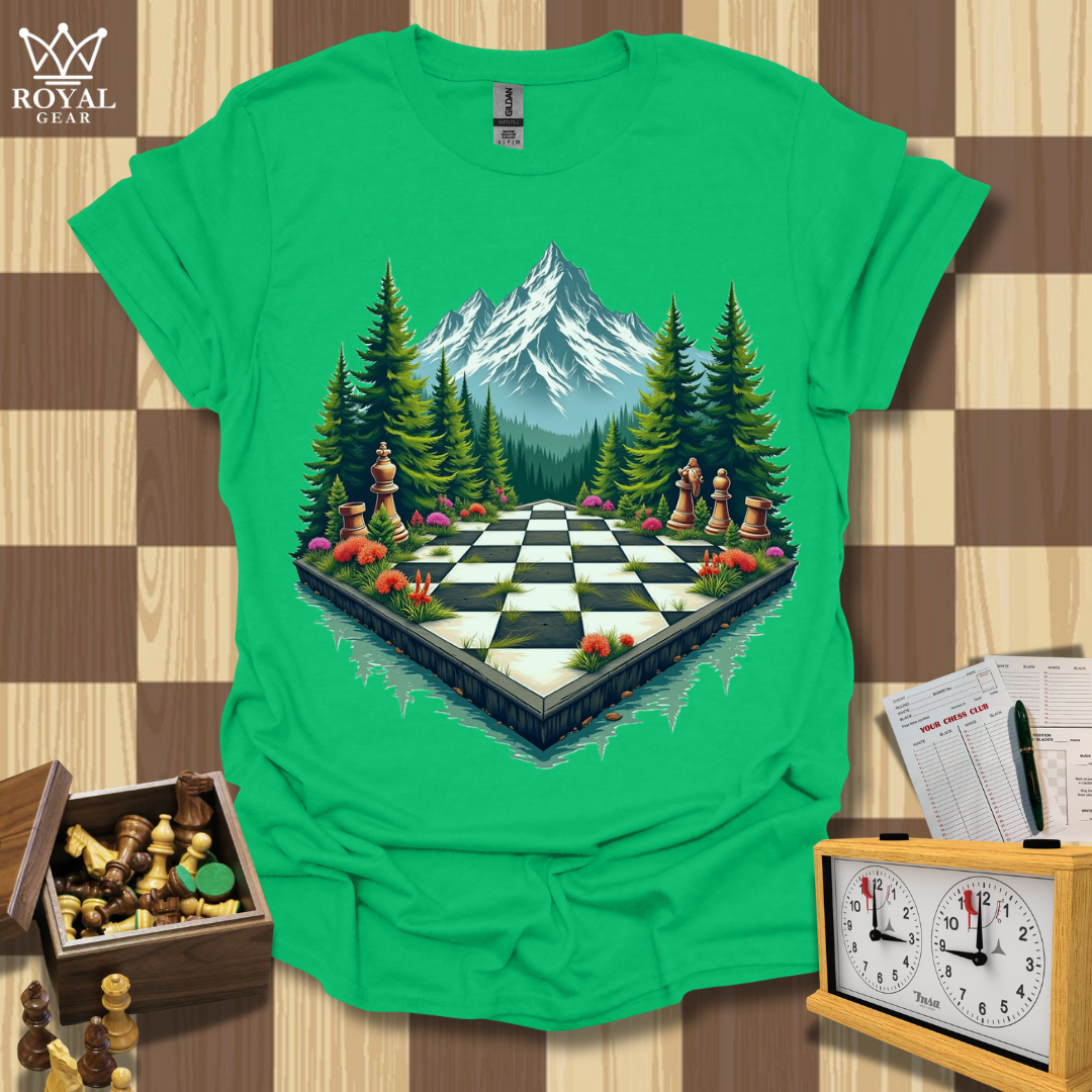 Green Peaks Chess T-Shirt