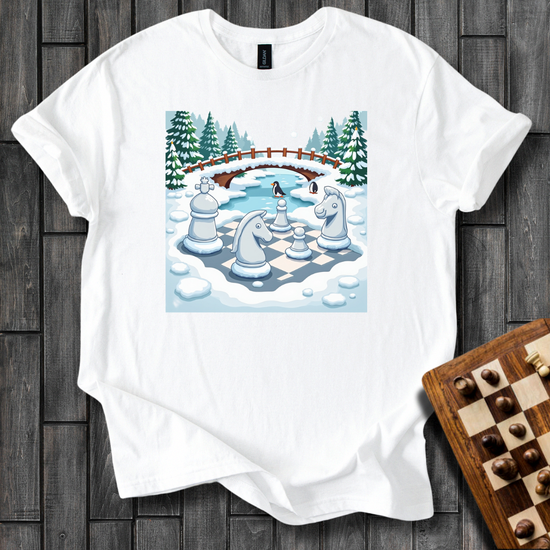 Winter Wonderland Chess T-Shirt