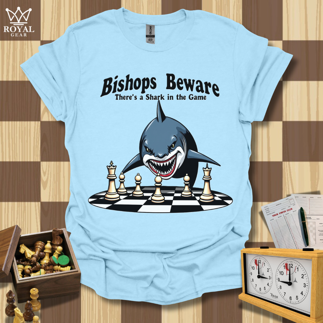 Shark Attack Chess T-Shirt