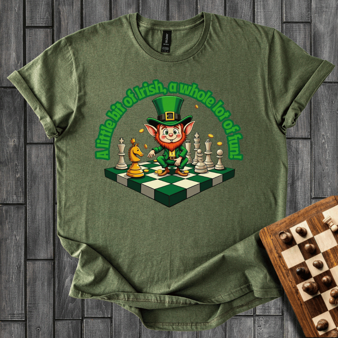 St. Patrick’s Day Leprechaun Chess T-Shirt