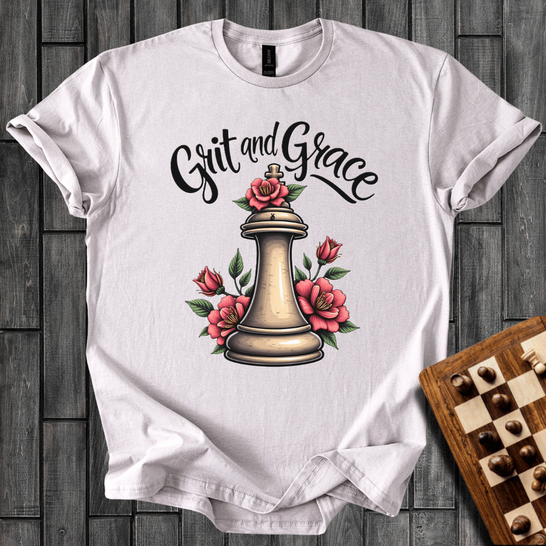 Blossoming Of The Queen Chess T-Shirt