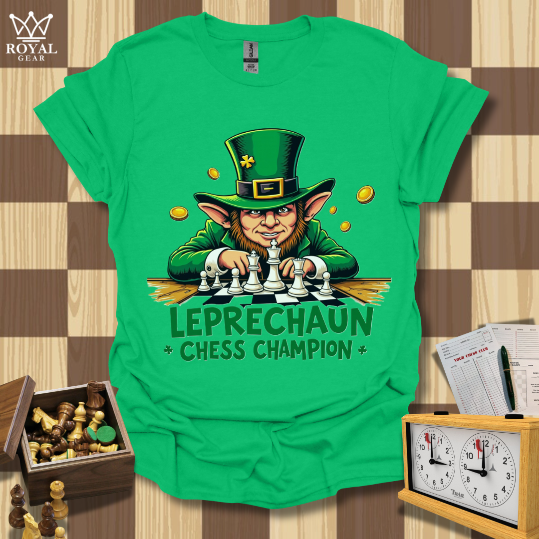 Leprechaun Chess Champion T-Shirt