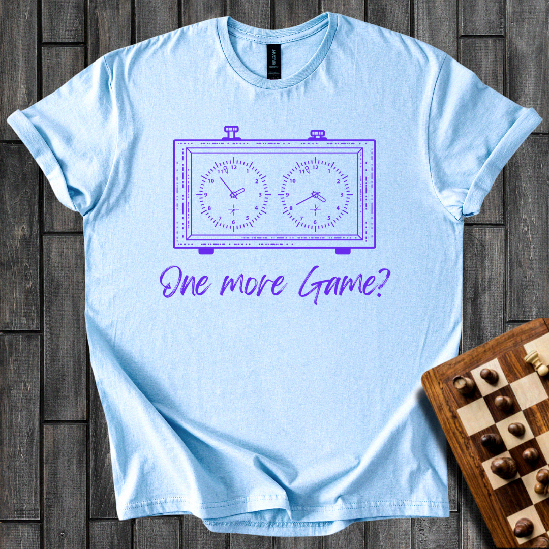 One More Game Chess T-Shirt