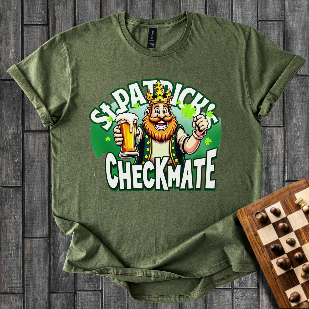St. Patrick's Checkmate Chess T-Shirt