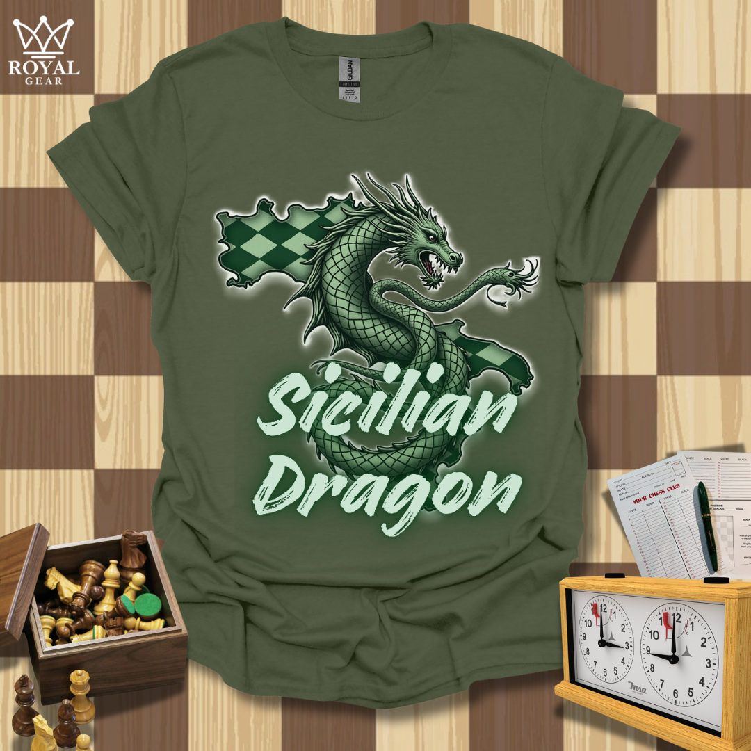 Sicilian Dragon Chess T-Shirt