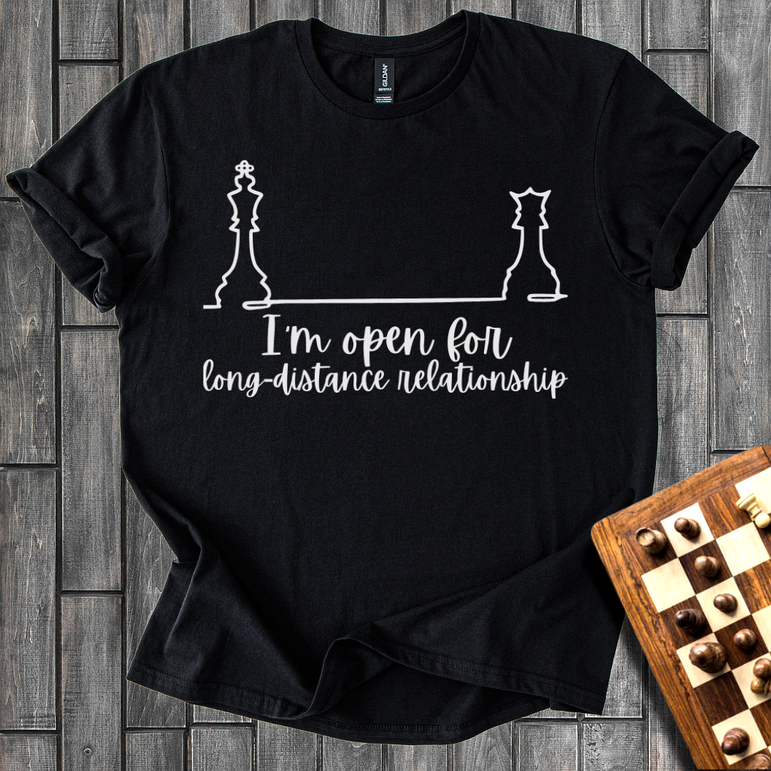 Open For Long-distance Chess T-Shirt
