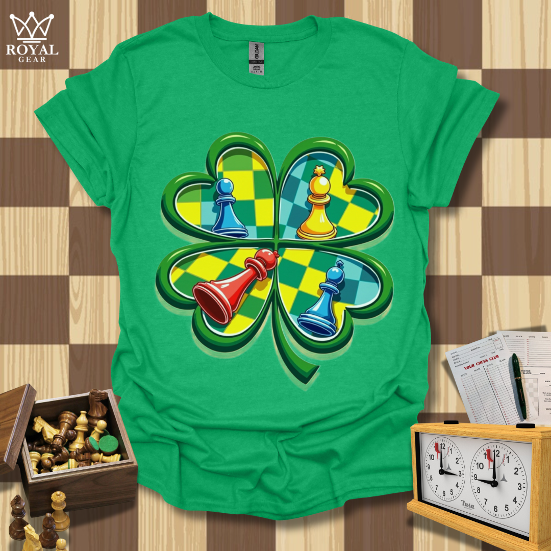 Lucky Chess Clover T-Shirt