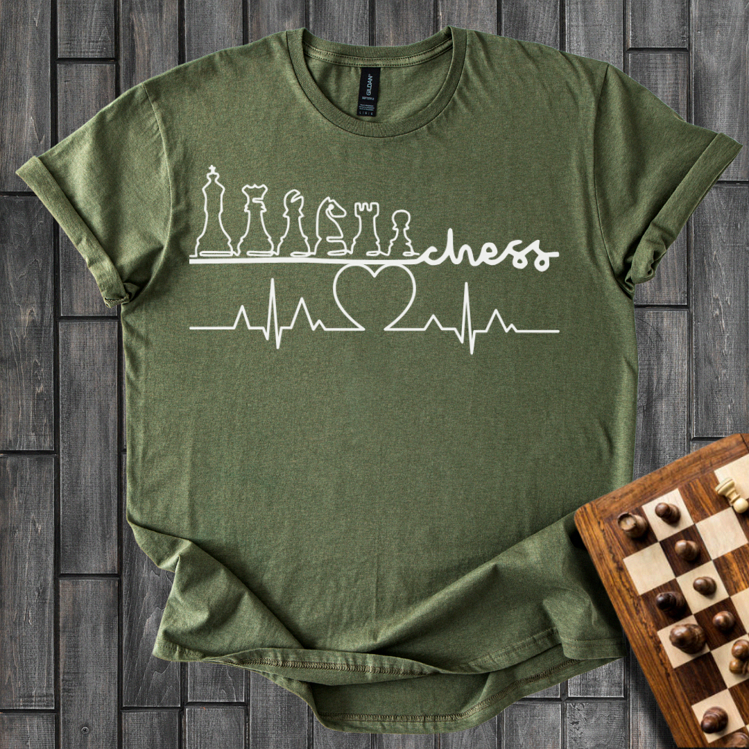 Chess Heartbeat T-Shirt