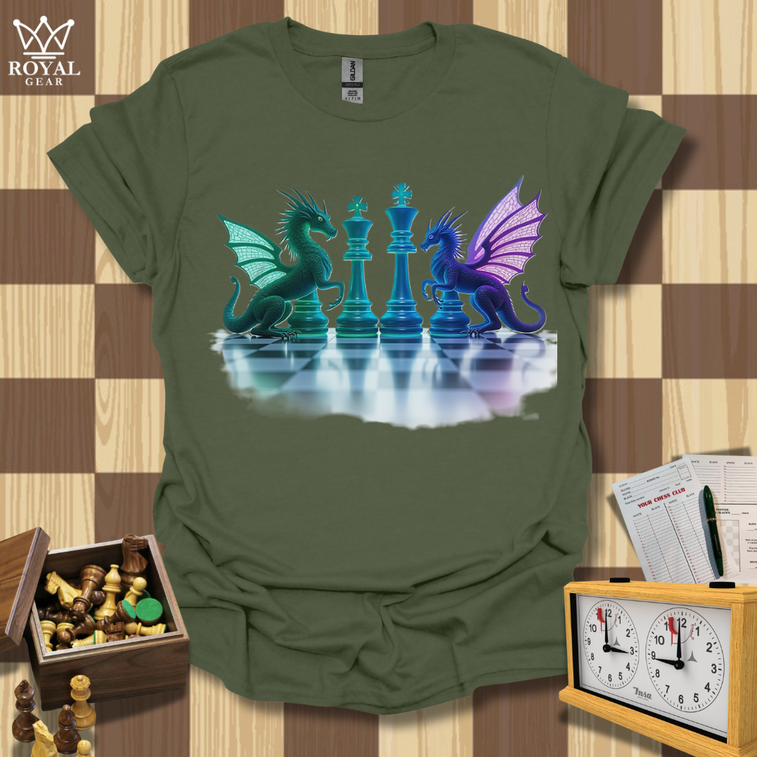 Mystic Dragon Chess T-Shirt