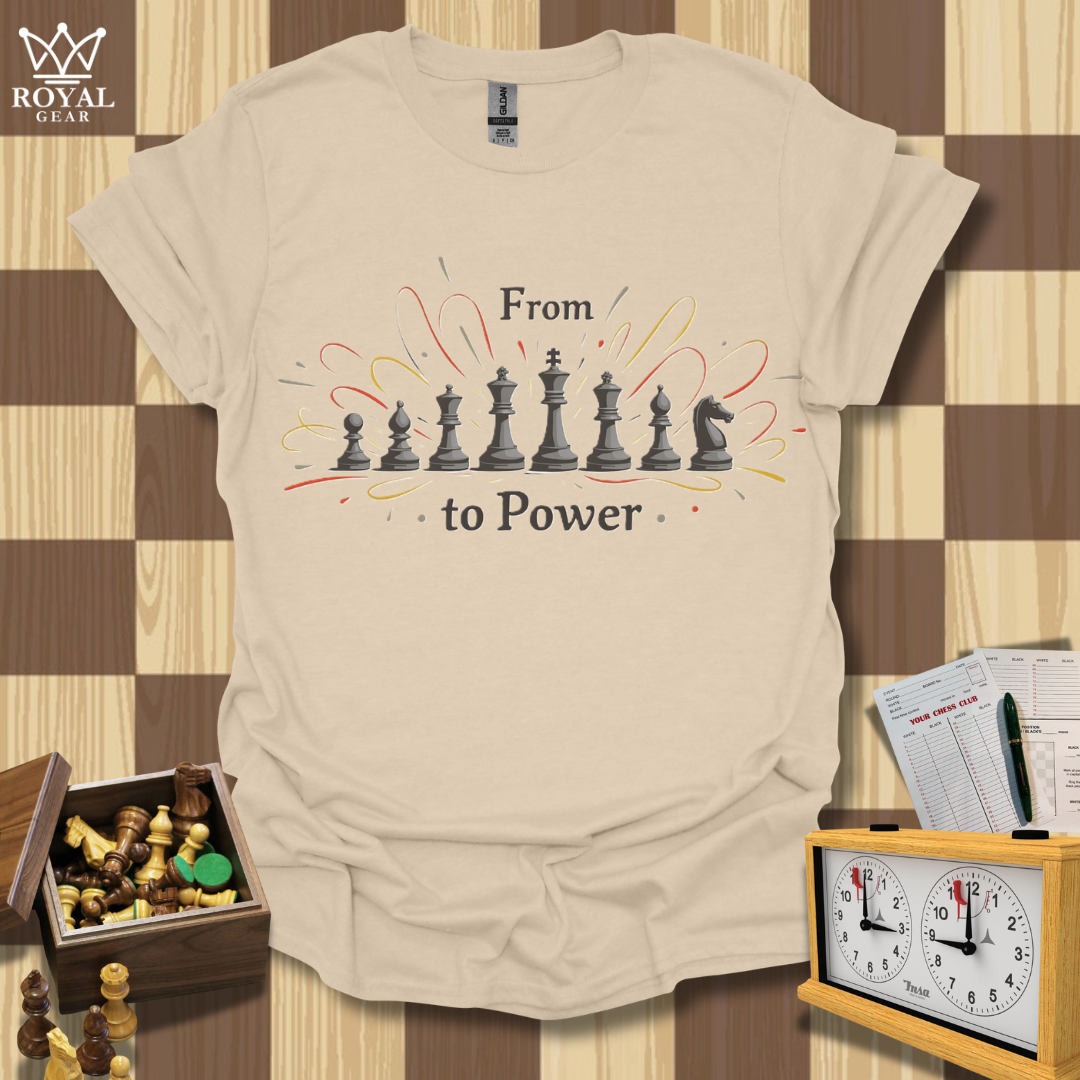 Power in Motion Chess T-Shirt