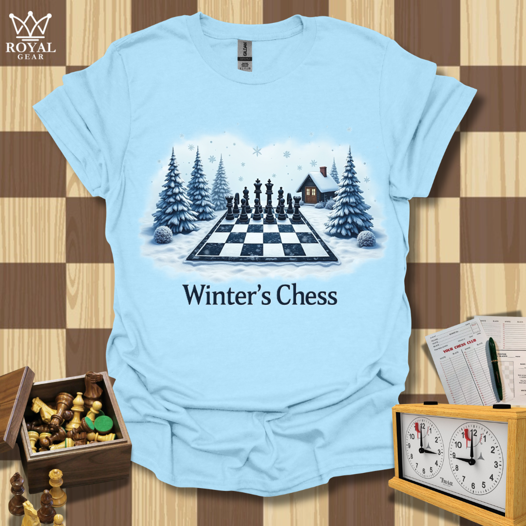 Winter Stage Setting Chess T-Shirt