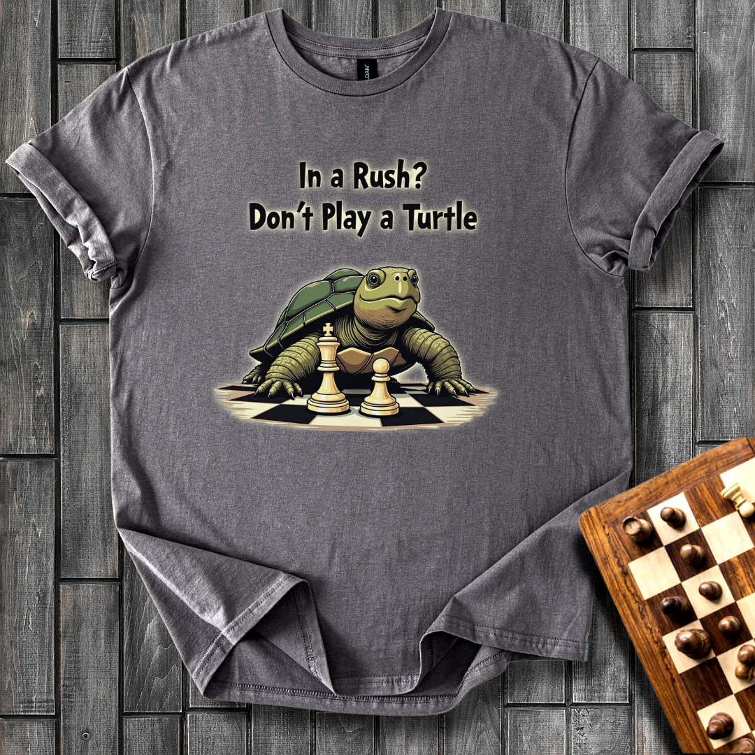 Turtle Tactician Chess T-Shirt