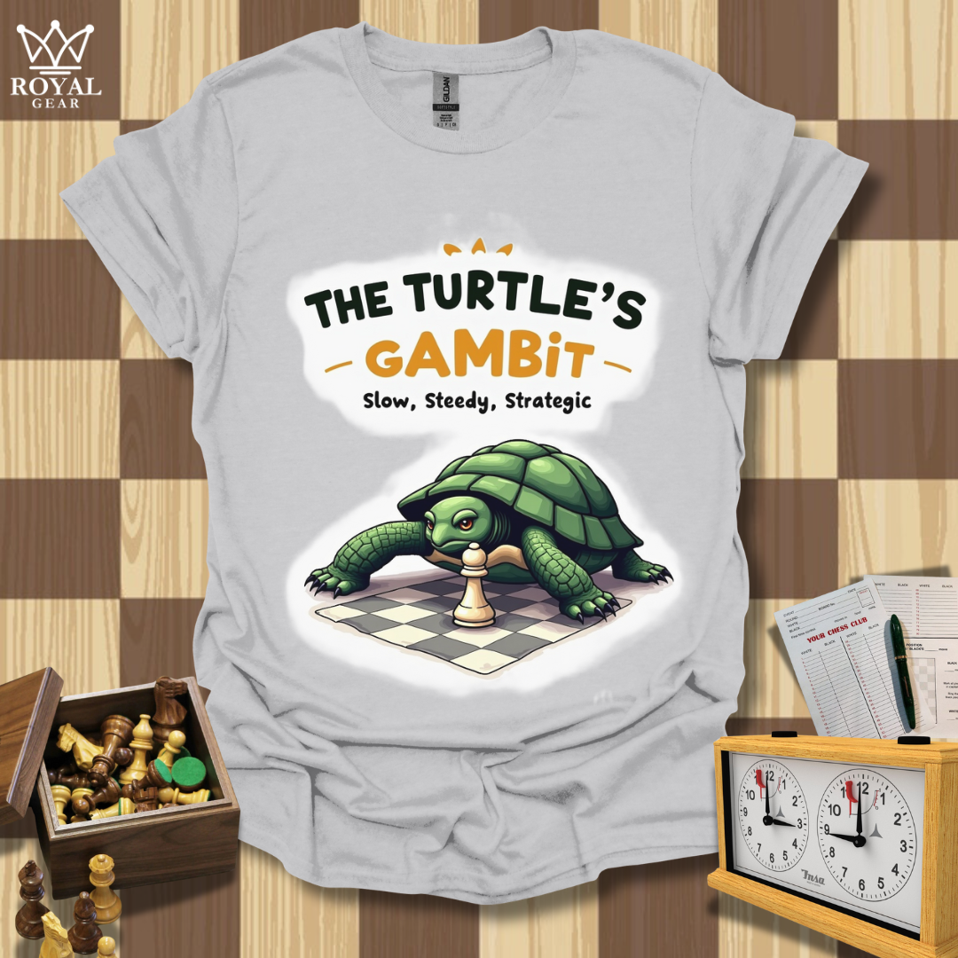 Turtle Wisdom Chess T-Shirt