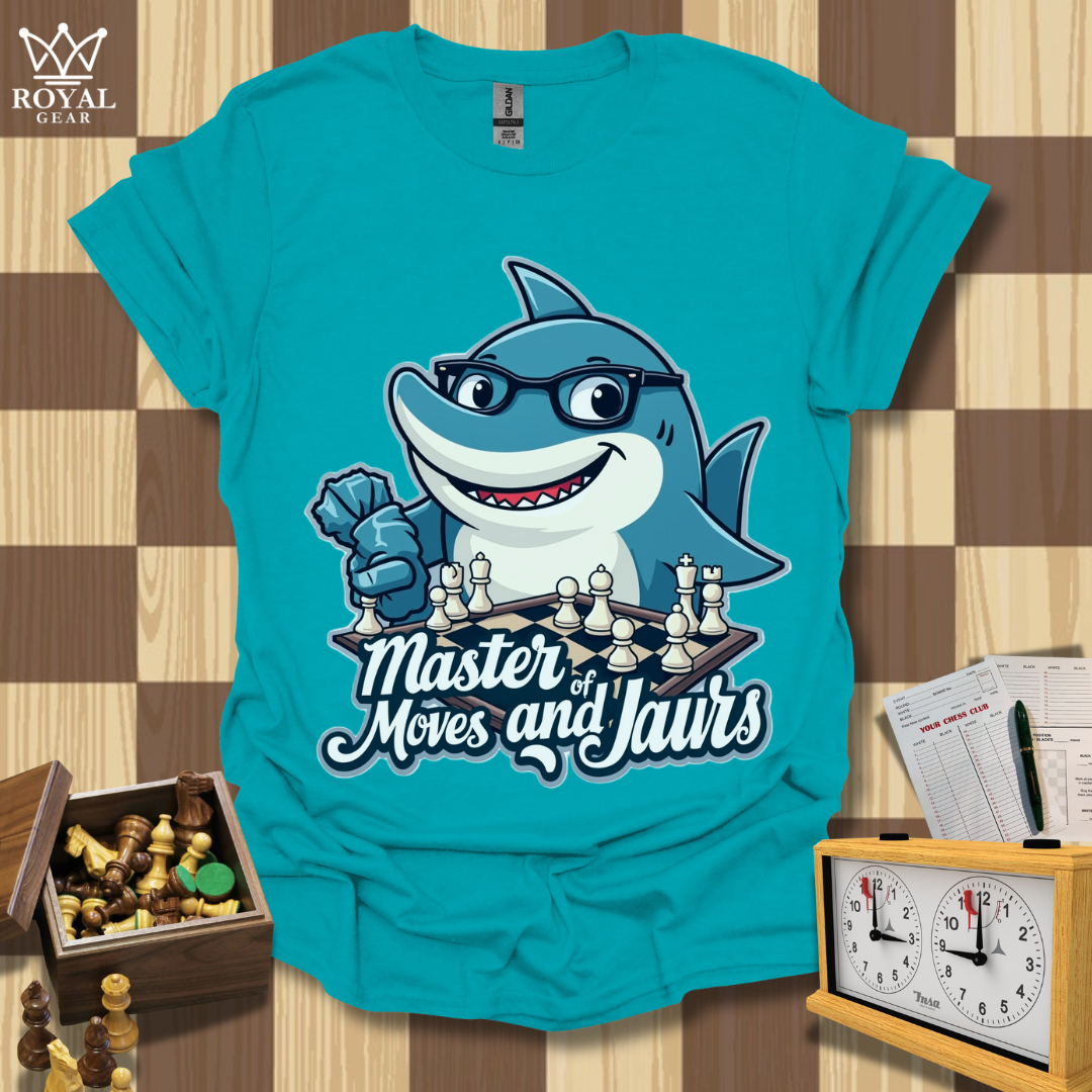 Shark Tactician Chess T-Shirt