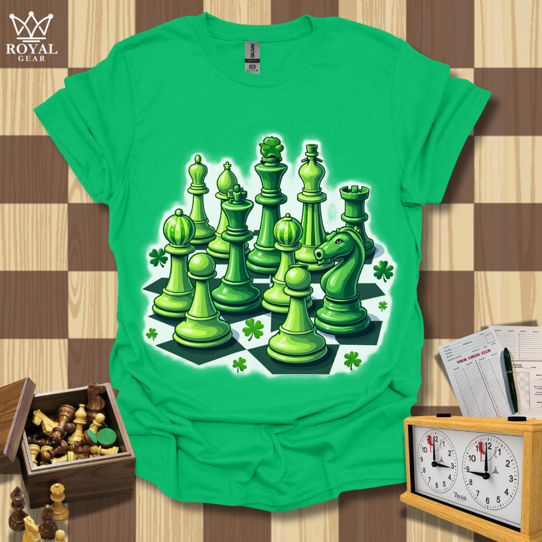 Masters of the Emerald Board Chess T-Shirt