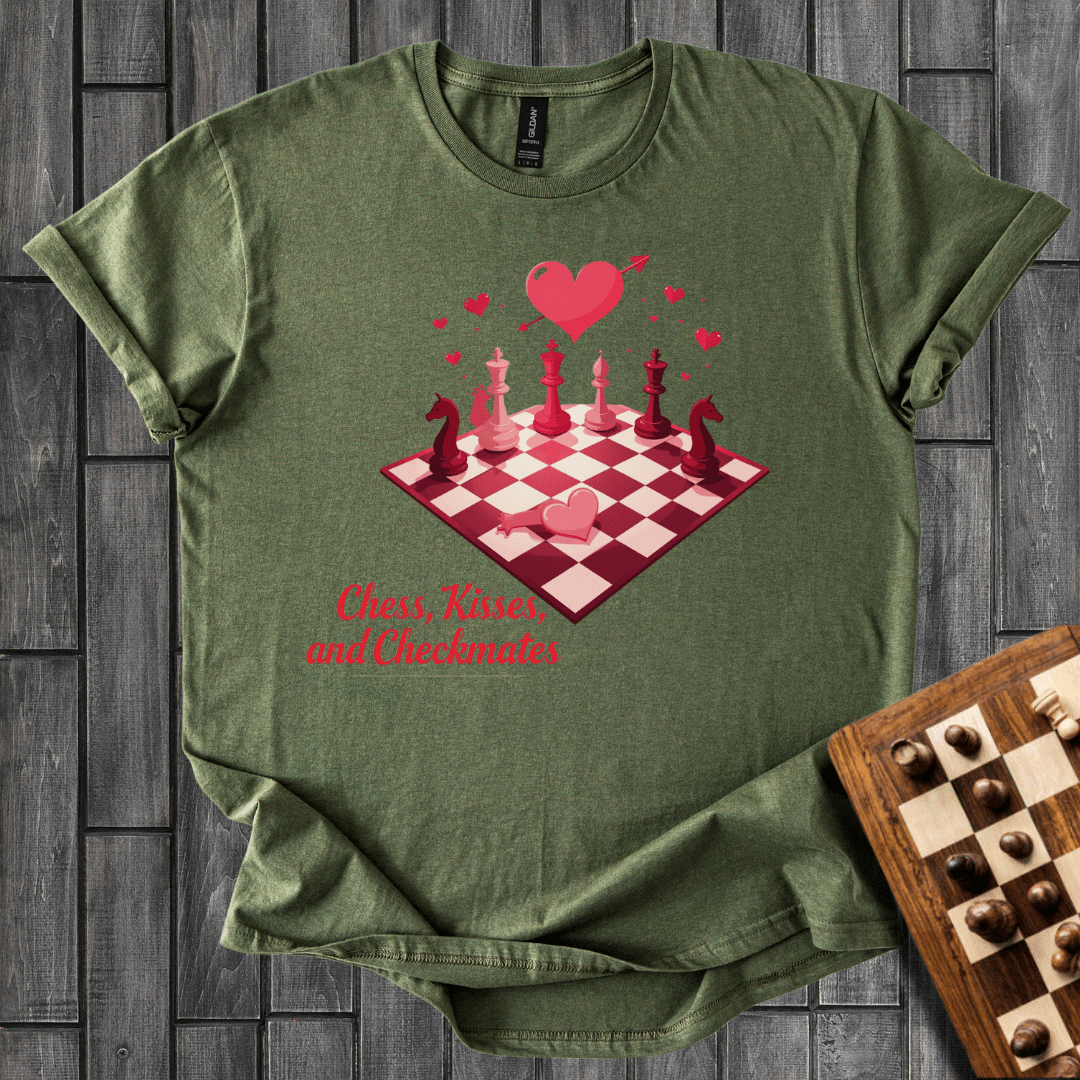 Chess, Kisses and Checkmates T-Shirt