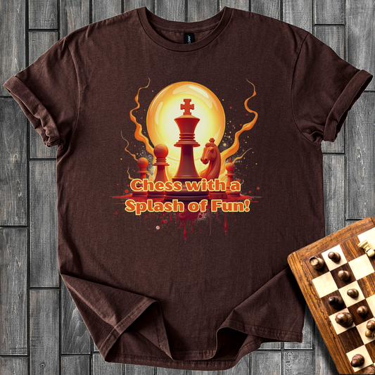 Splash of Fun Chess T-Shirt