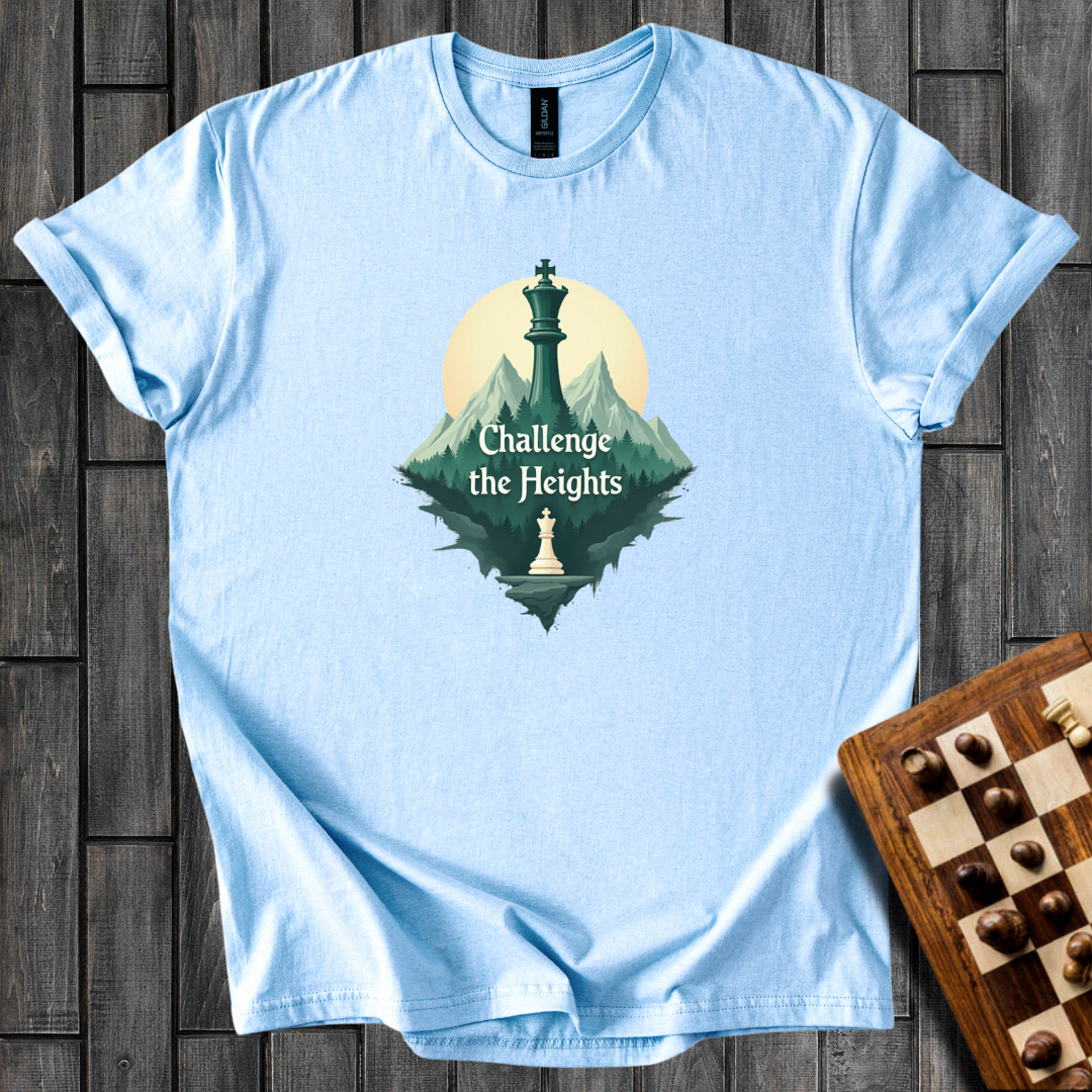 Challenge The Heights Chess T-Shirt