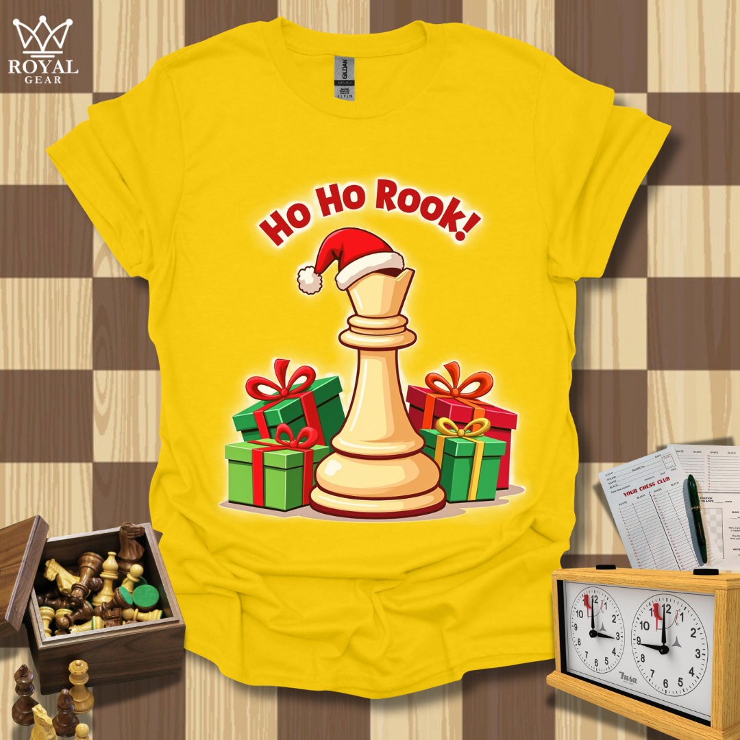 Ho Ho Rook Chess T-Shirt