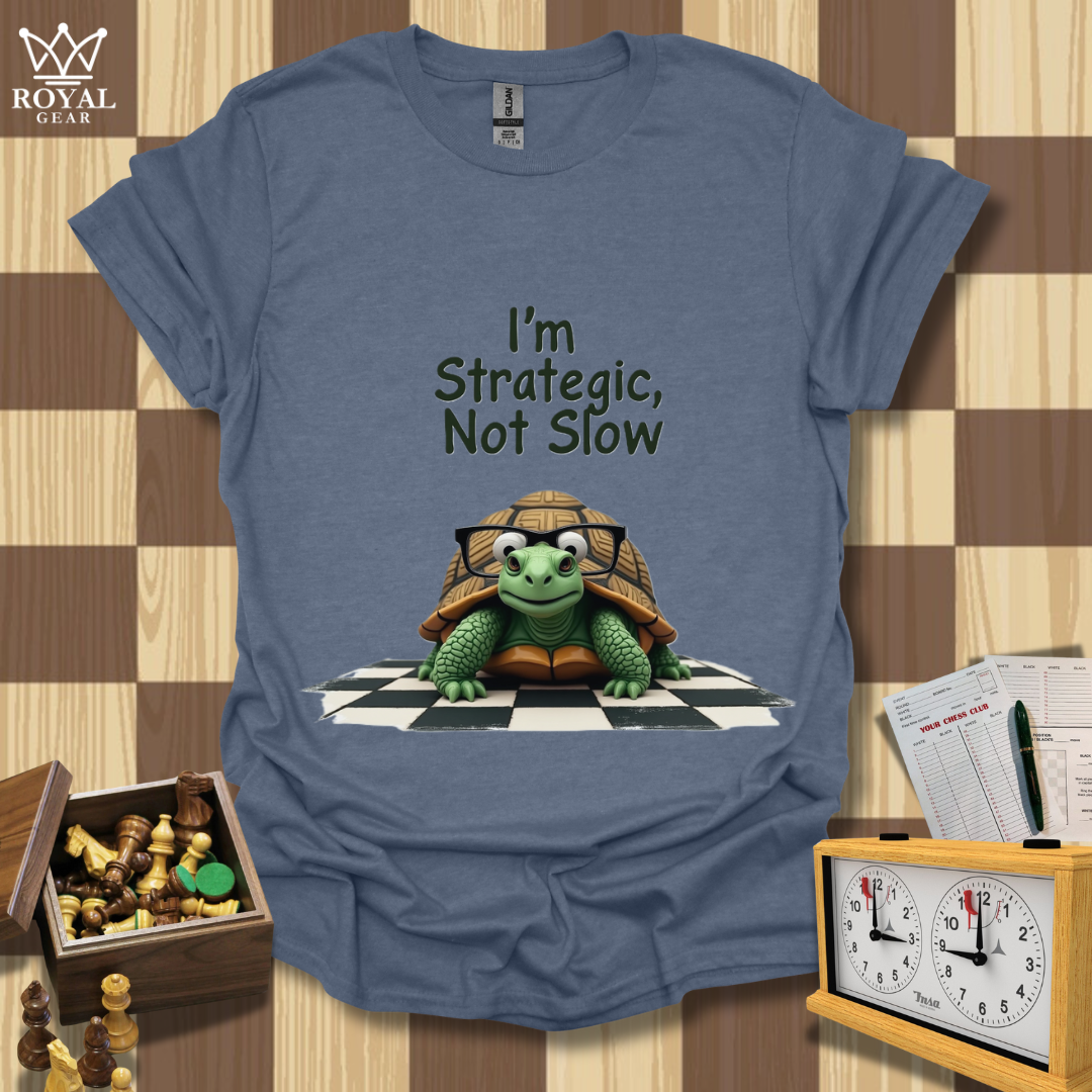 Turtle Patience And Tactics Chess T-Shirt