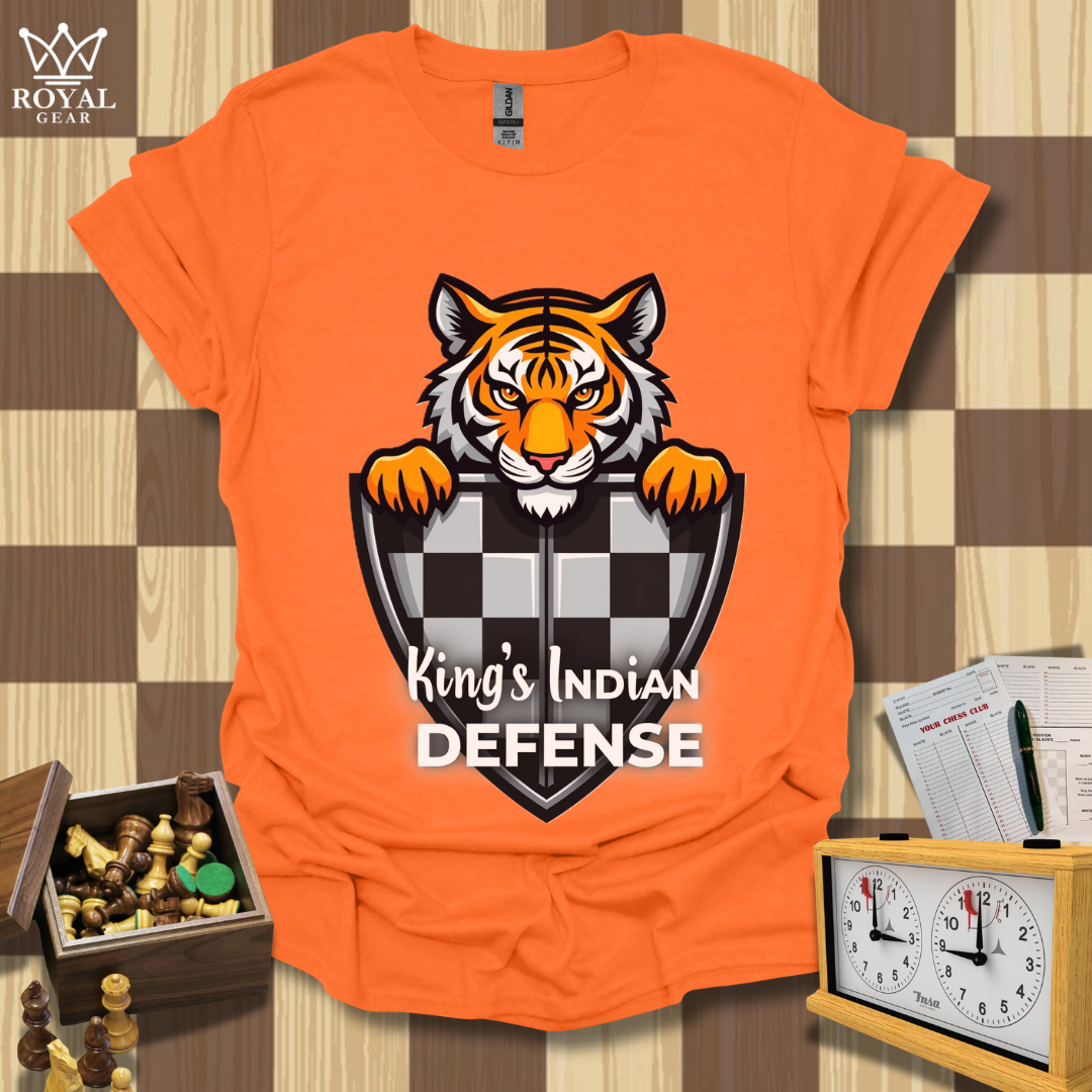 King's Indian Defense Chess T-Shirt