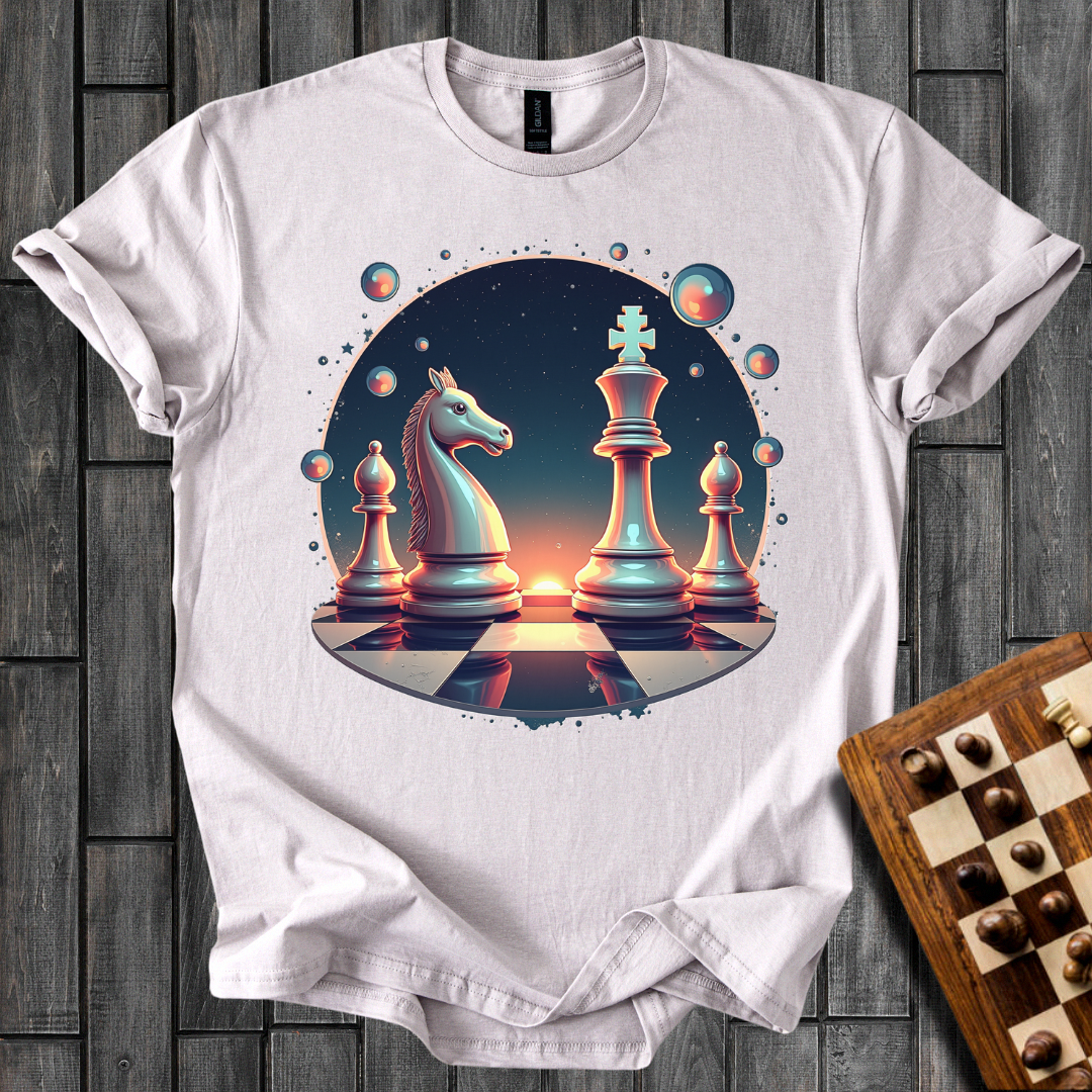 Nightfall Knights Chess T-Shirt