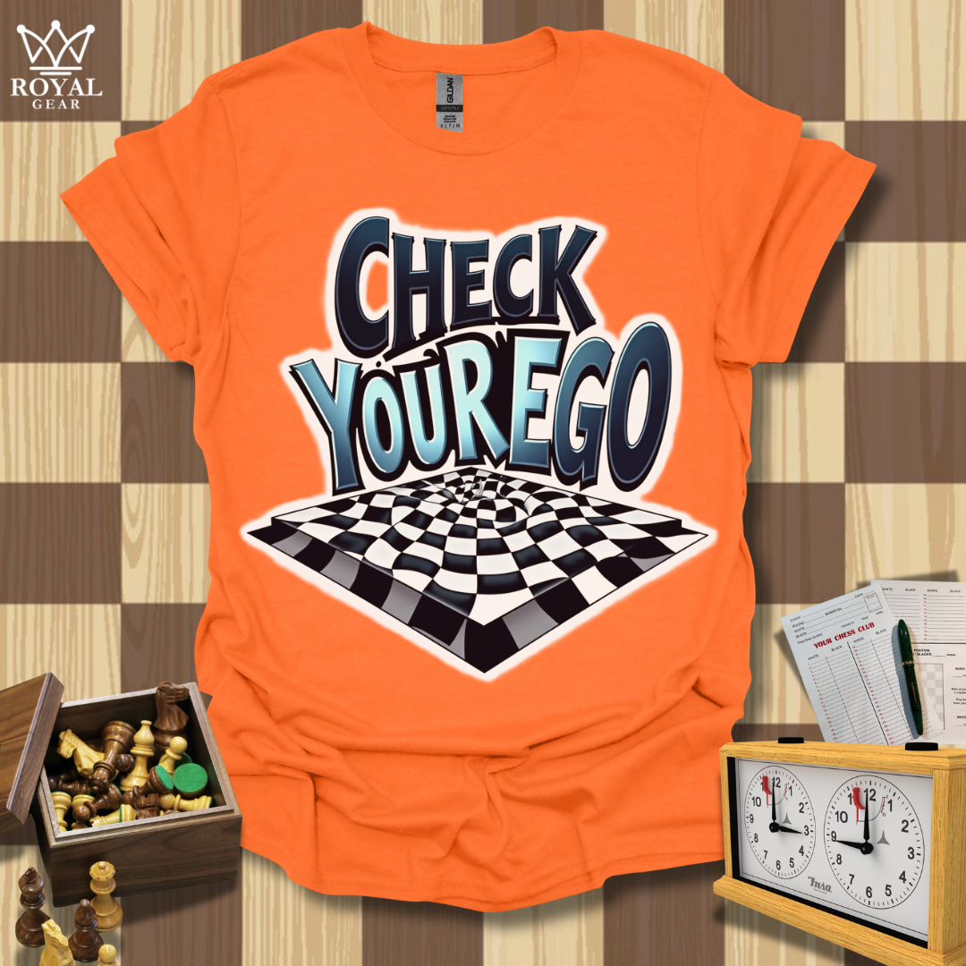 Check Your Ego Chess T-Shirt