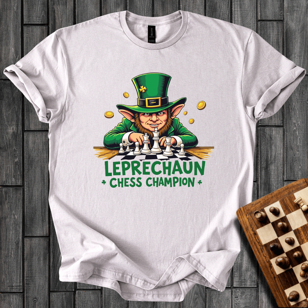 Leprechaun Chess Champion T-Shirt